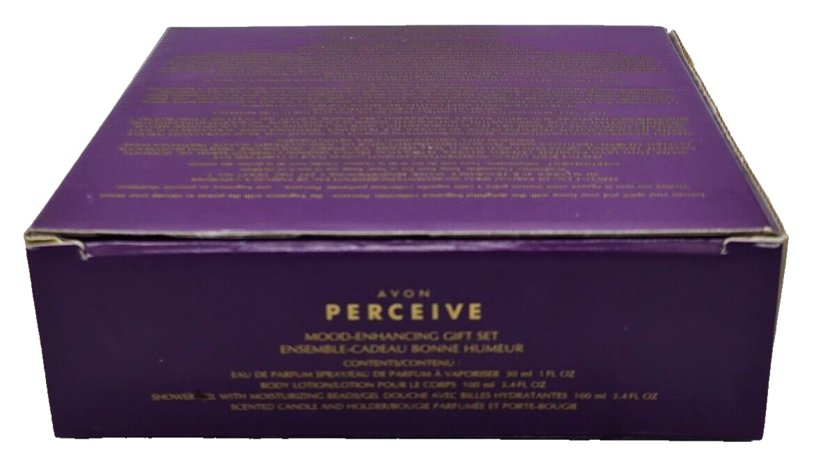Avon Perceive Mood Enhancing Gift Set Perfume / Body Lotion / Shower
