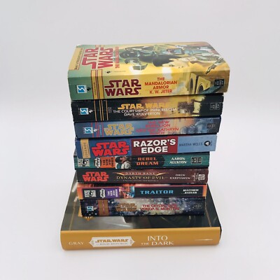 Star Wars Books Lot of 9 Various Titles Vintage and Recent