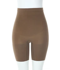 SPANX Women's Chestnut Brown Power Shaping Shorts L32653 Size 1X