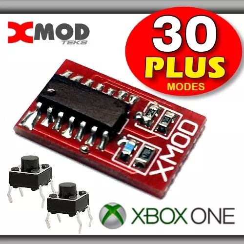 XBOX ONE MOD CHIP KIT, DIY RAPID FIRE MODDED CONTROLLER, A/B REMAP XMOD 30 PLUS - Picture 1 of 3