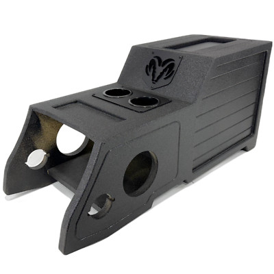 Dodge Ram 13-18 Center Console 12  Subwoofer Box Ported With 6.5  Speaker Cutout