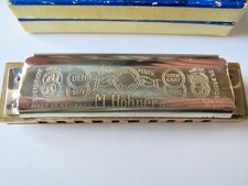 Marine Band M. Hohner Harmonica No. 1896 Key of C
