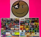 Vintage PSM PlayStation Gold Lid Sticker & Memory Card Stickers