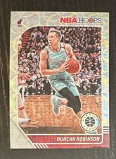 2019 Panini NBA Hoops Premium Stock Silver Scope Prizm Duncan Robinson #262
