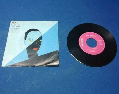 Moti Special Cold Days Hot Nights Vinyl Single Record 7'' 45 RPM PT 1984
