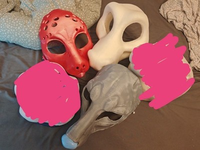 3x HQ Fursuit Basen Lot Sammlung Fursuit Making Fursona Furries Furry Foam