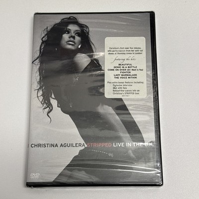 Christina Aguilera: Stripped Live in the U.K. (DVD, 2004) Brand New/Sealed