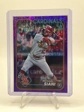 2024 Topps Update US113 Michael Siani St. Louis Cardinals Purple Foil 440/799
