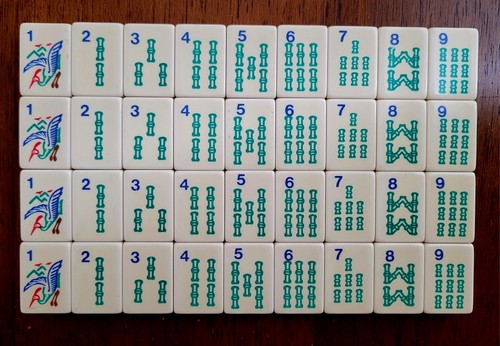 Vintage Crisloid Mah Jongg Set ~ 164 Bakelite Tiles With Case + Lots Of Extras - Picture 6 of 23