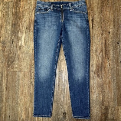 RARE Levis Women's Jeans Exposed Zipper Sz 30 Skinny-RARE TRADEMARK TAG