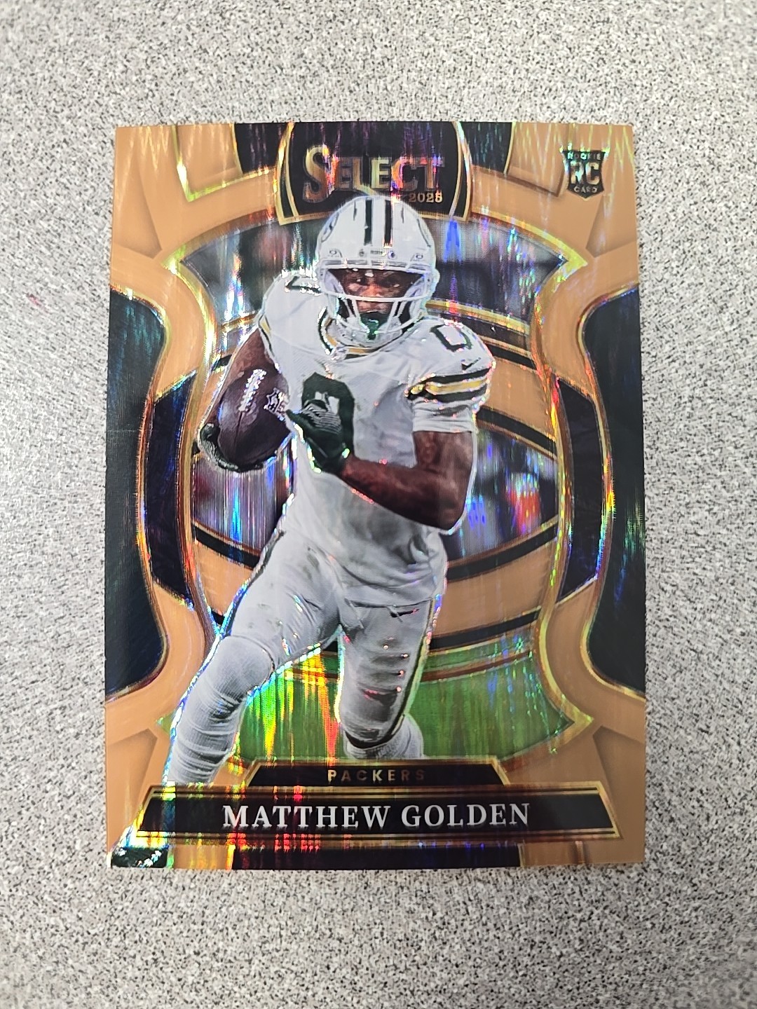2025 Panini Select - Concourse Matthew Golden #66 Copper Shock Prizm /899 (RC)
