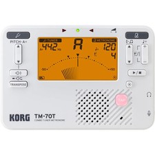 Korg TM70 Tuner / Metronome - White