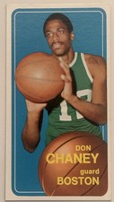 1970 Topps Don Chaney Boston Celtics ROOKIE Basketball Card #47 NM centered. rookie card picture