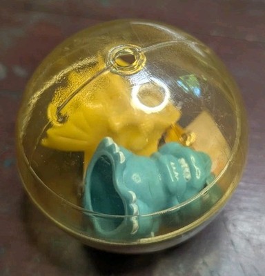 Godzilla 1.5'' Mini Finger Figure & King Ghidorah Figure With Noble Ball Bubble