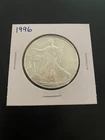 Vintage 1996 American Silver Eagle $1 Coin: Low Mintage Of 3.6 Million: UNC