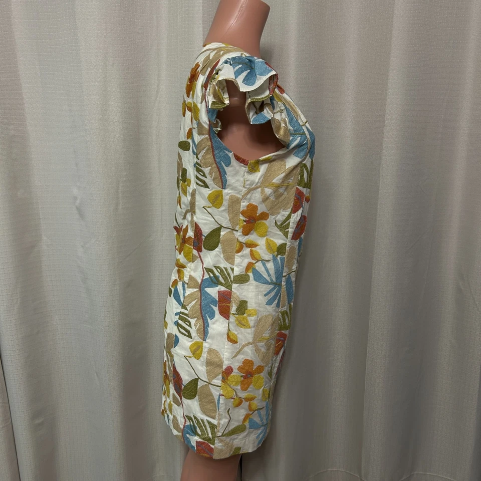 Mini Vestido Greylin Sophia Bordado Un Hombro Para Mujer Talla Mediana Nuevo con Etiquetas Foto 2 de 4