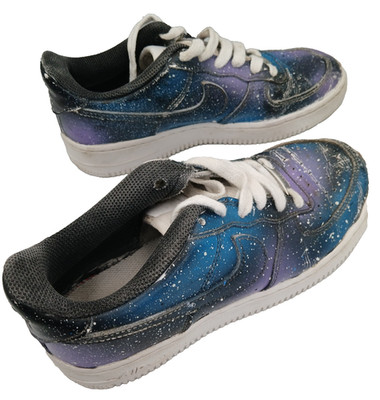 Nike Schuhe Herren 5,5 Air Force One Turnschuhe AF1 Größe UK 5,5 Galaxy ? 