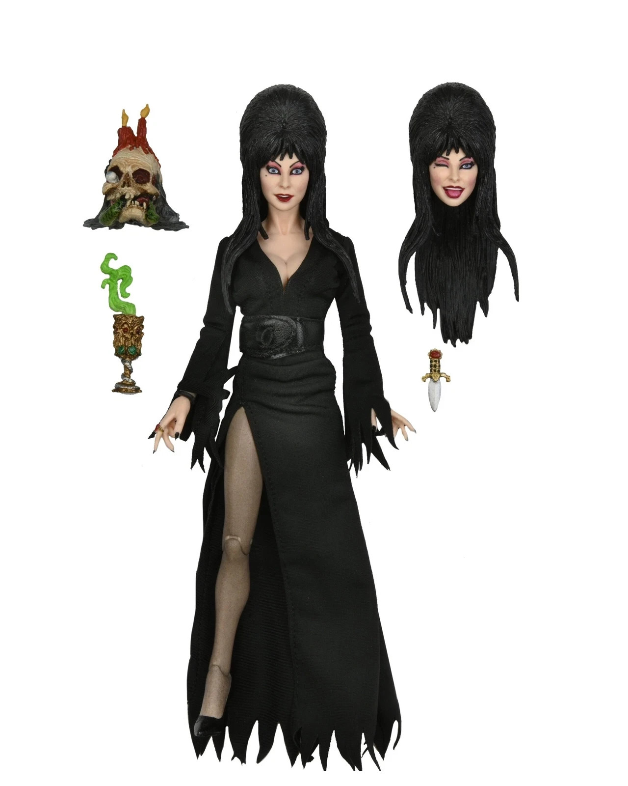 NECA Elvira Mistress of the Dark 8″ Clothed Action Figure New & Sealed