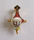MILITARY INSIGNIA 3° RPIMa 2° Cie OPEX ALMANDIN III CENTRAL AFRICA / J.M.M VGC