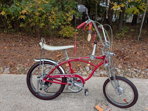 SCHWINN 1968 APPLE KRATE Bicycle 5 speed STINGRAY 20 inch Bike ORIGINAL