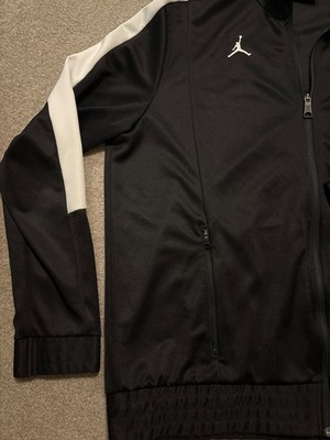 Nike Air Jordan Full Zip Warm Up Jacket CN5342-061 Gray/White Men