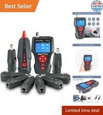 Kolsol AT226-C Ethernet Cable Tester - Complete RJ45, RJ11, and BNC Diagnostics