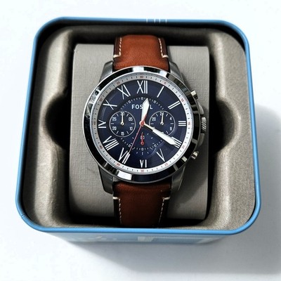 Fossil Grant Herrenuhr Modell FS5210 / NEU + OVP / Batterie leer