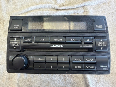 2005-2006 Nissan Altima 6 disc Bose CD player radio stereo 28185 ZB20B receiver 