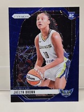 Jaelyn Brown - Dallas Wings - 2024 Prizm WNBA - RC Blue Velocity #31