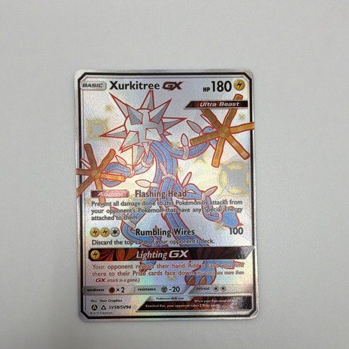 Xurkitree GX SV58/SV94 Hidden Fates: Shiny Vault Holo