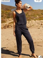 NWT Sweaty Betty London Gary black jumpsuit Sz S