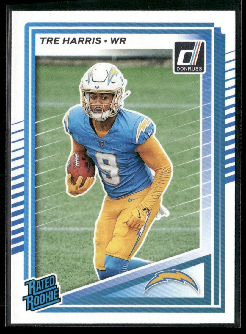 2025 Donruss Football Tre Harris (RC) No. 329 Rated Rookie