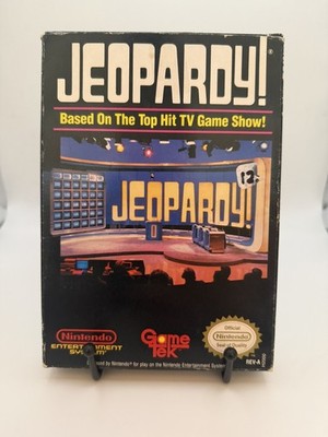 Jeopardy! NES Nintendo Complete CIB Authentic! Manual super clean