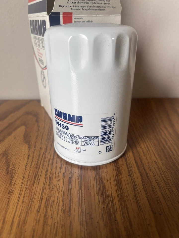 Filtro de aceite de motor Champion PH59 Foto 4 de 4