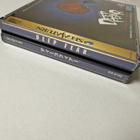 Sega Saturn Deep Fear w/Spine Reg-Card Horror Action Adventure Game Japan JP