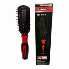 Snap On Tools Hair Brush with Screwdriver hard handle inspired red and black