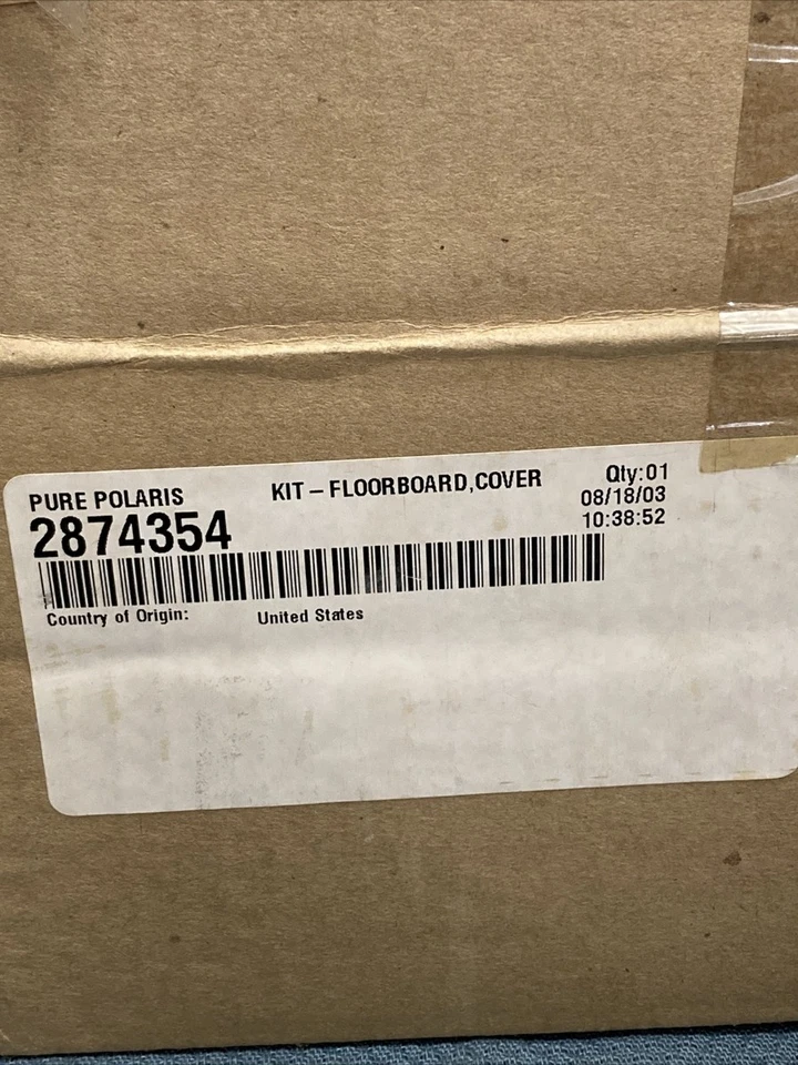 KIT DE CUBIERTA DE SUELO TRASERO CHORME VICTORIA/POLARIS 2874354 GENUINO NUEVO Foto 3 de 4