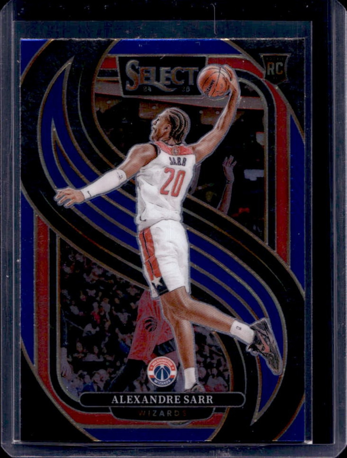 2024-25 Select Alexandre Sarr Premier RC Blue Retail #185 Wizards
