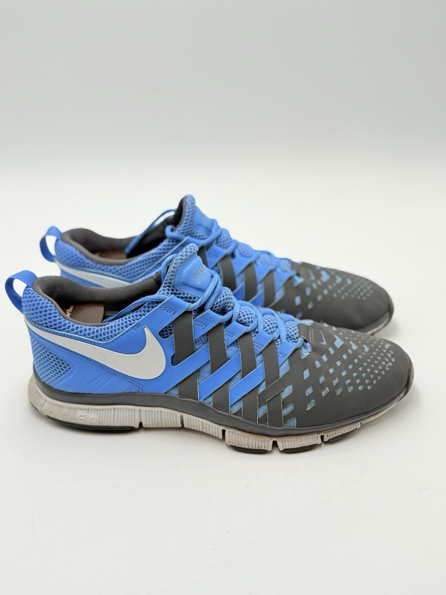 Nike Free Trainer Blue Gray Running Weave Shoes 579809-400