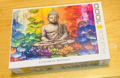 Colorful Buddha 1000 Piece Jigsaw Puzzle Eurographics New Sealed