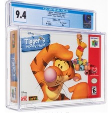 Tigger's Honey Hunt - CGC 9.4 A+ Sealed, N64 2000 USA