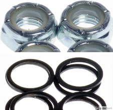 Skateboard Truck Axle Washers Speed Rings Nuts for Speed Bearing Performance
