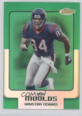 2006 Topps Finest Green Refractor 158/199 Eric Moulds #11 0b5