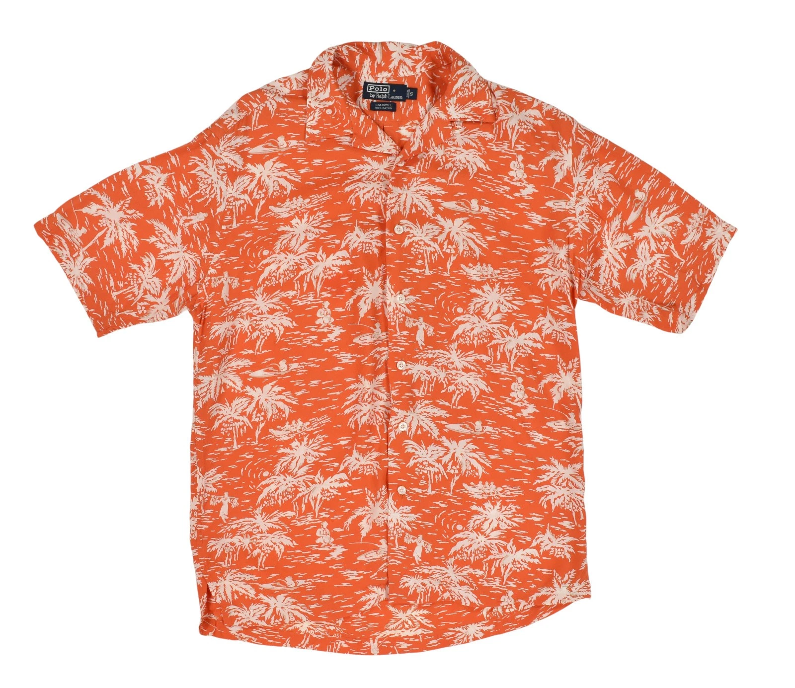 Men's Vintage Polo Ralph Lauren Caldwell Palm Tree Print Hawaiian Camp Shirt New
Opens in a new wind