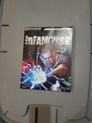 inFAMOUS 2 Official Strategy Guide Brady Games Signature Series PS-3 PlayStation