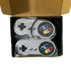 Mini Game Console SN-01 Retro Classic PlugNPlay Emulation 2- Wired Controllers