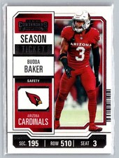 2023 Panini Contenders #1 Budda Baker