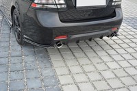 Maxton Design Diffusor Flaps Passend FüR Saab 9-3 Aero Mk2 Fl Schwarz Hochglanz