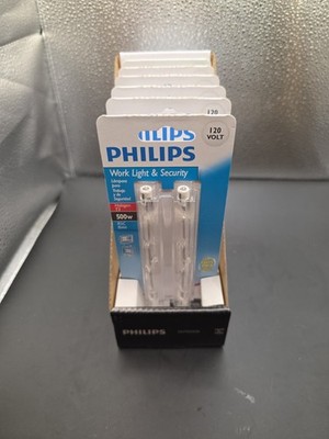 Philips BC 500 T3 3q 120 Volt 500 Watt Halogen 6 Packages Of Two