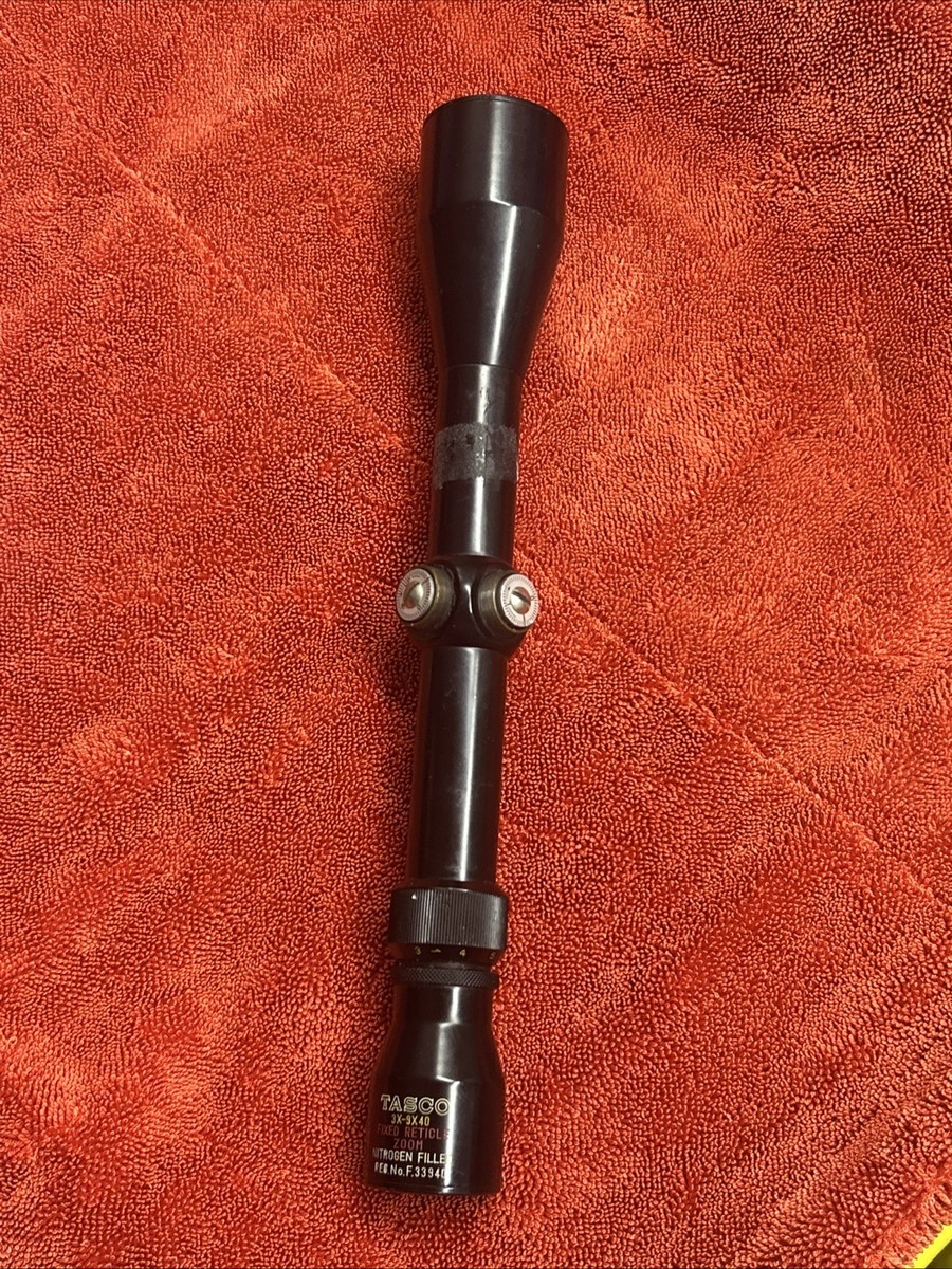 TASCO Rifle Scope Opti-Center Zoom 3x-9x40 Nitrogen Filled Coated